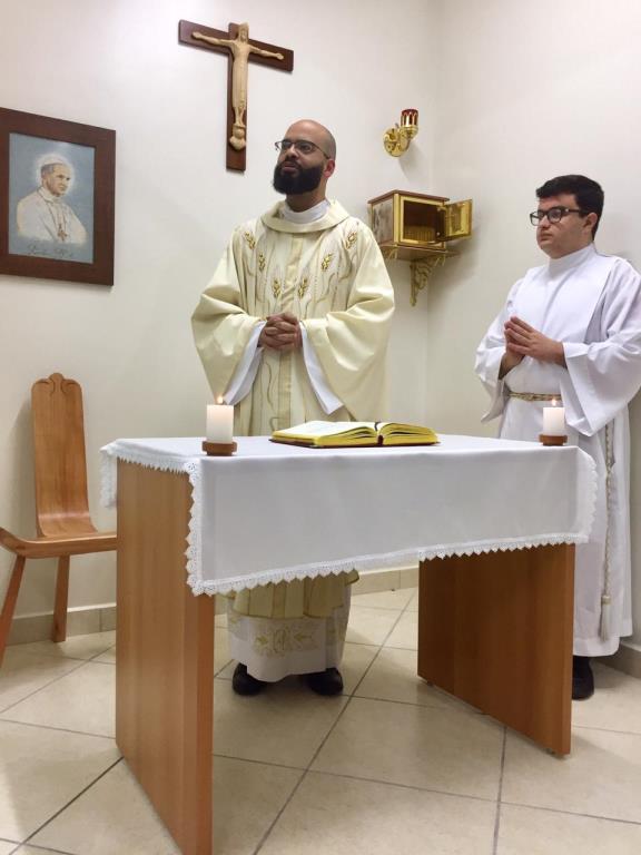  Primeira Missa no Centro Catequético São Paulo VI